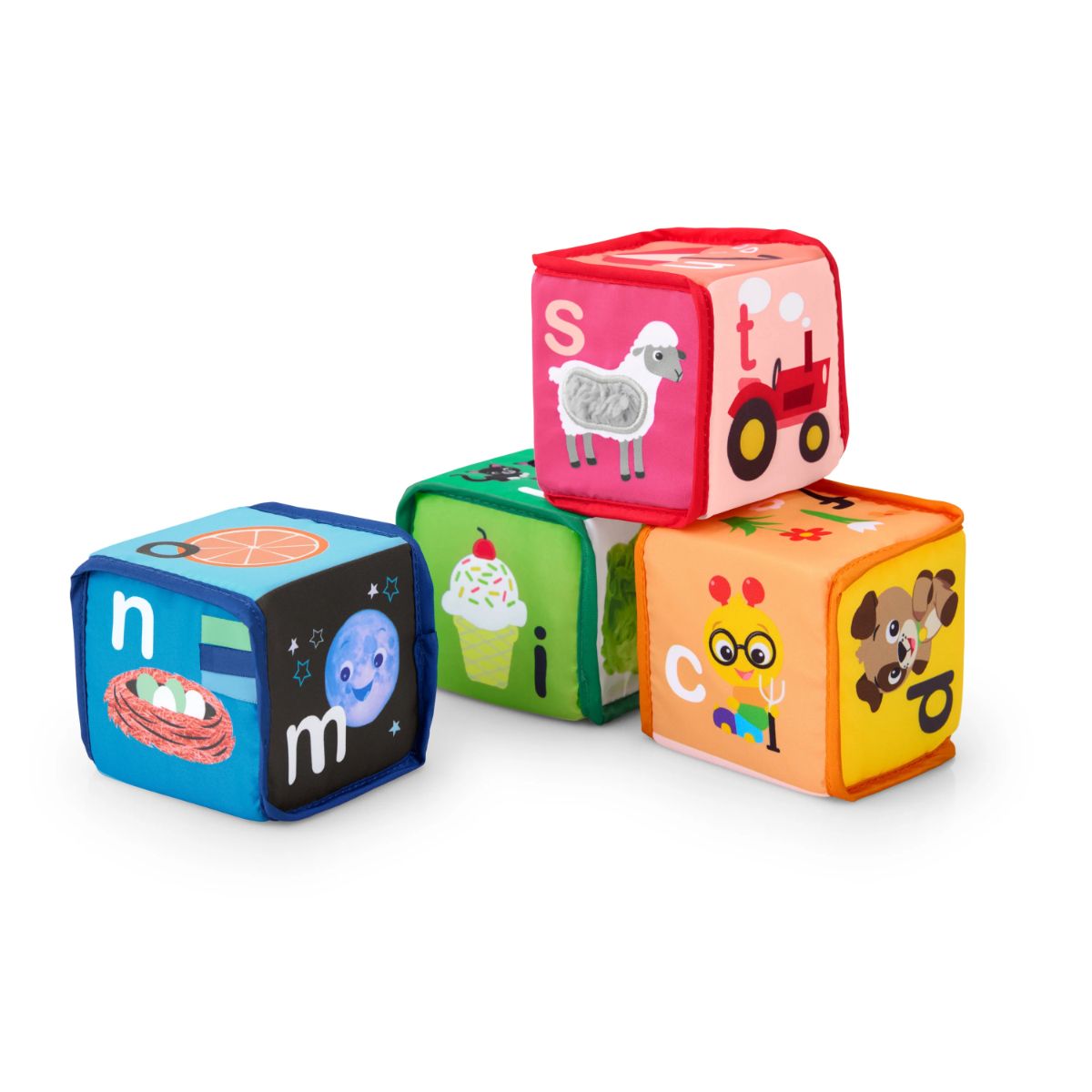Baby Einstein Alpha Stacks Soft Blocks | Mothercare SG